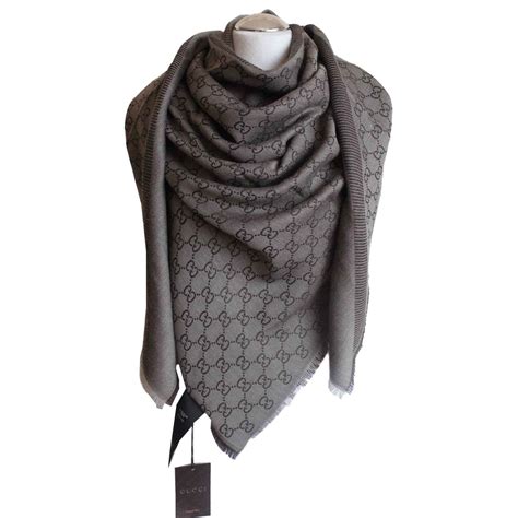 gucci scarf wool and silk guccisima|buy gucci scarf online.